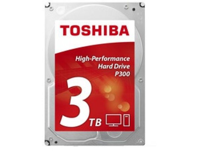 Toshiba 3TB 3.5" SATA III P300 Series (HDWD130UZSVA) hard disk bulk