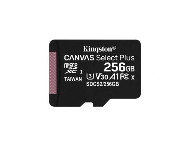 Kingston Canvas Select Plus (sdcs2/256gbsp) memorijska kartica micro SDXC 256GB class 10