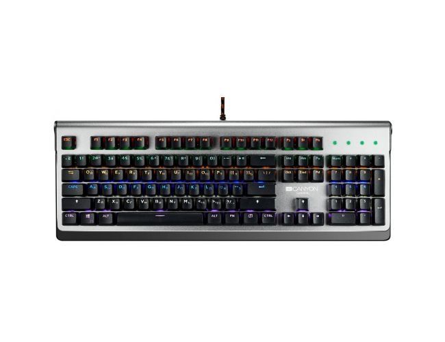 Canyon CND-SKB8-US mehanička gejmerska tastatura siva