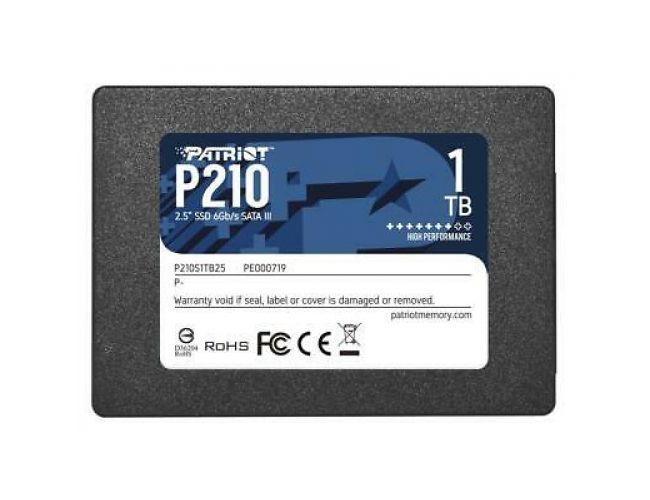 Patriot 1TB 2.5" SATA III P210 (P210S1TB25) SSD disk