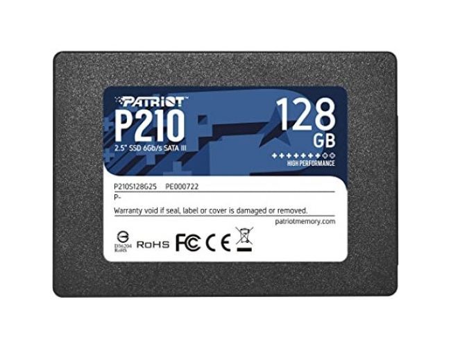 Patriot P210 128GB 2.5" SATAIII (P210S128G25) SSD disk