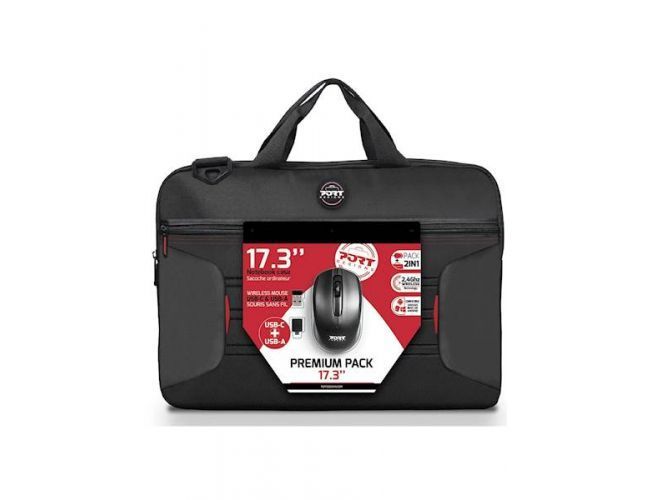 Port Designs Premium TL 17 torba za laptop 17.3"+bežični miš