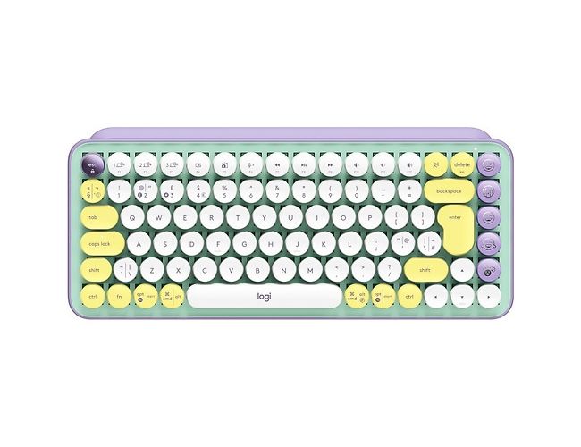 Logitech Pop Keys Daydream (920-010736) ljubičasto bela bežična mehanička tastatura