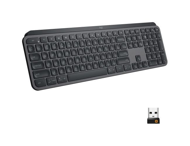 Logitech MX (920-010757) mehanička bežična tastatura US siva