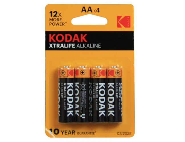 Kodak Xtralife LR6/AA 4 baterije AA