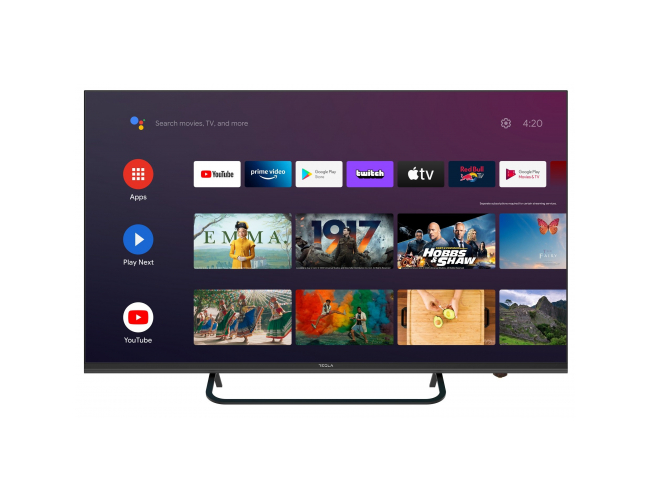 Tesla 55E625BUS Smart TV 55" 4K Ultra HD DVD-T2 Android