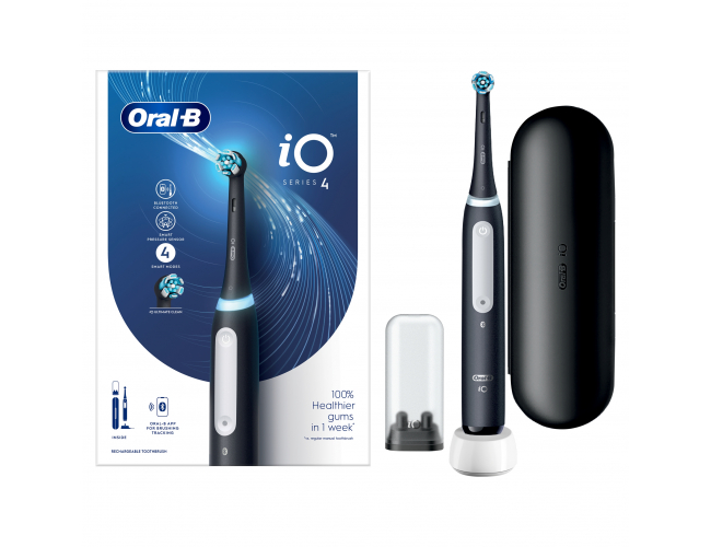 Oral-B iO Series 4 TC Black električne četkice za zube