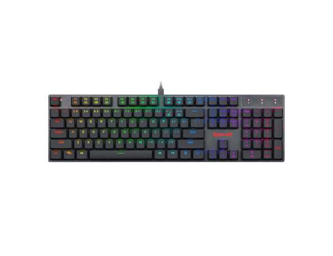 Redragon Apas K535 RGB mehanička gejmerska tastatura crna
