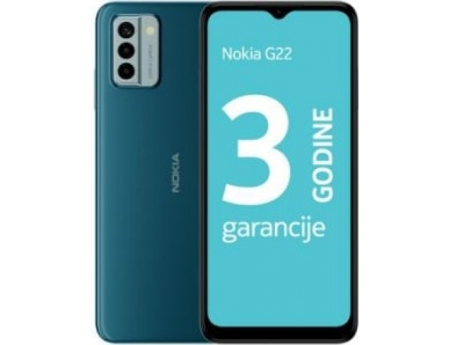Nokia G22 128GB plavi mobilni 6.5" Octa Core Unisoc T606 4GB 128GB 50Mpx+2Mpx+2Mpx Dual Sim