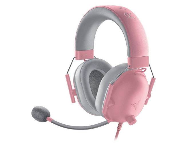 Razer BlackShark V2 X Quartz Edition gejmerske slušalice roze