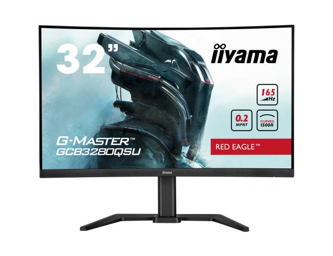 Iiyama G-Master Red Eagle GCB3280QSU-B1 VA gejmerski zakrivljeni monitor 31.5"
