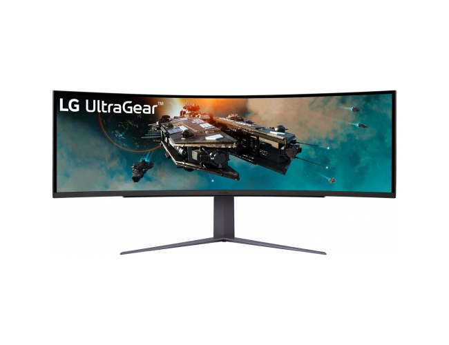 LG UltraGear 49GR85DC-B.AEU VA zakrivljeni gejmerski monitor 49"