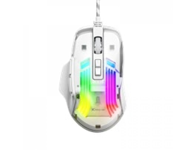 Xtrike Me GM319 6400dpi RGB optički gejmerski miš beli