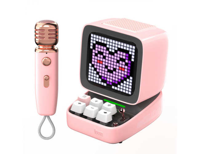Divoom Ditoo Mic (90100058201) pink bluetooth zvučnik sa mikrofonom