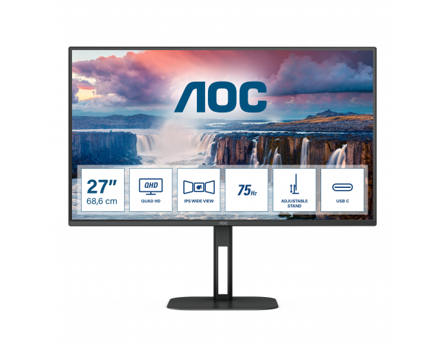 AOC Q27V5C/BK IPS monitor 27"