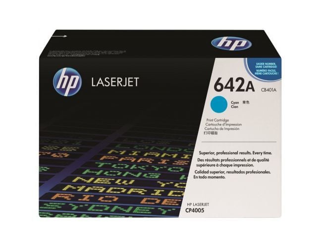 HP 642A (CB401A) Cyan Toner za Stampac Kolor LaserJet CP4005 
