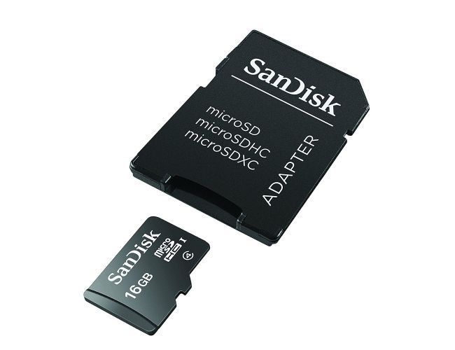SanDisk MicroSD (SDSDQM-016G-B35A) 16GB Class 4 + adapter memorijska kartica