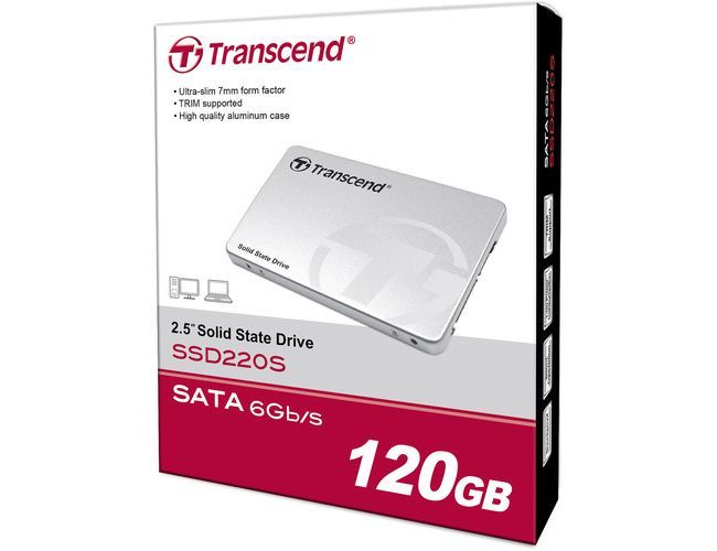 Transcend SSD220S 120GB 2.5" (TS120GSSD220S)  SSD disk